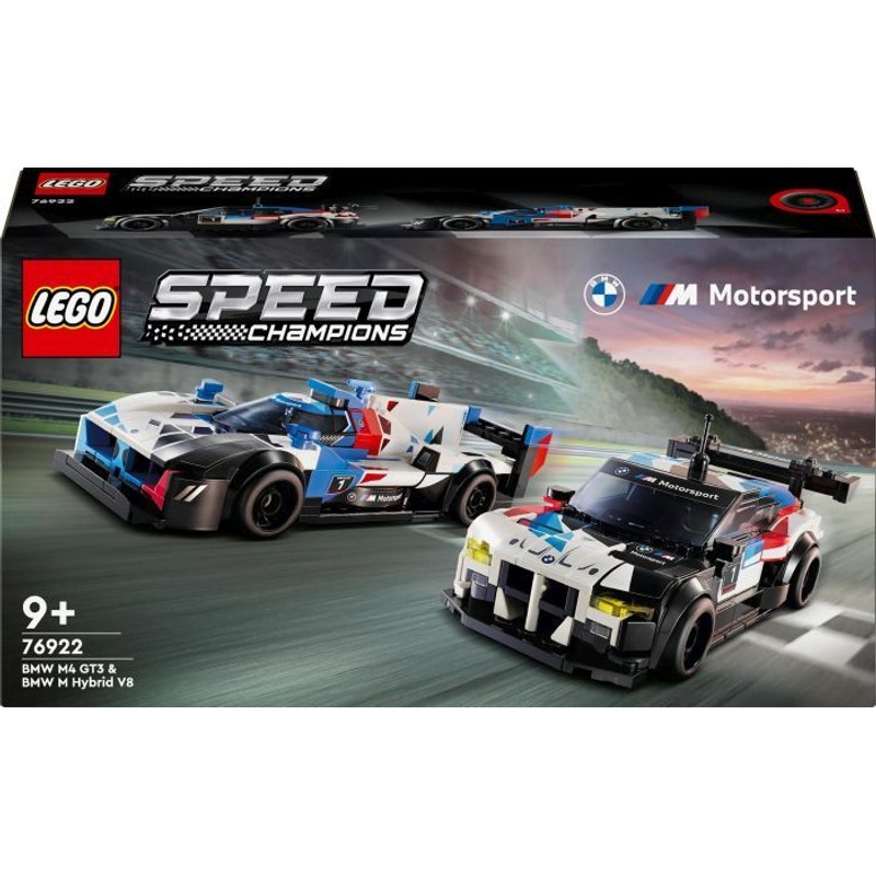 LEGO® Speed Champions 76922 BMW M4 GT3 & BMW M Hybrid V8 Rennwagen von LEGO® Speed Champions