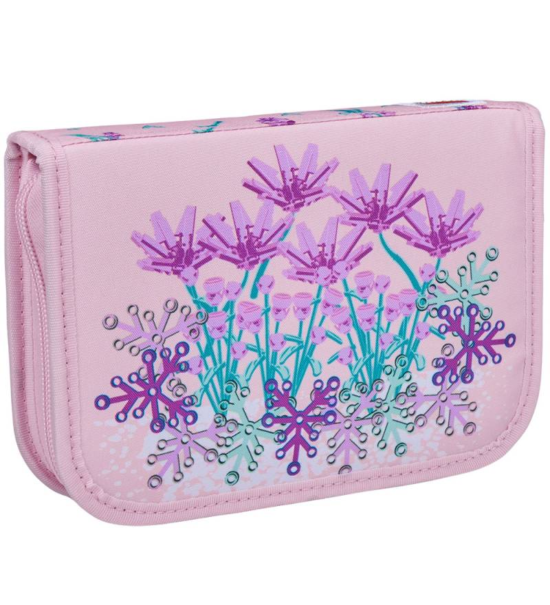 LEGO® Federmäppchen m. Inhalt - Blumen - Rosa - LEGO® Tasker - One Size - Federmäppchen von LEGO® Tasker
