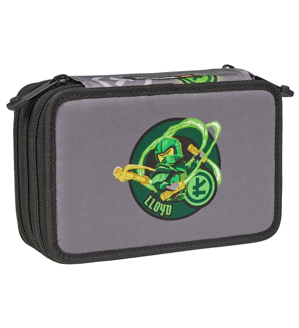 LEGO® Ninjago Federmäppchen - Elemental Meister von Energy - Gra - LEGO® Tasker - One Size - Federmäppchen von LEGO® Tasker