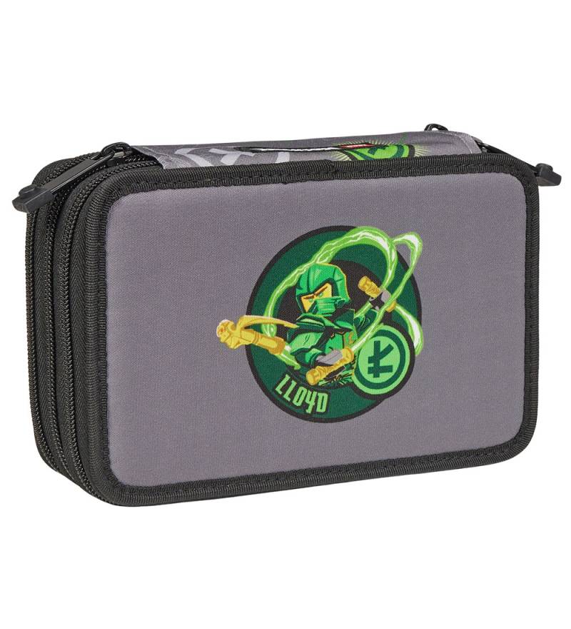 LEGO® Ninjago Federmäppchen - Elemental Meister von Energy - Gra - LEGO® Tasker - One Size - Federmäppchen von LEGO® Tasker