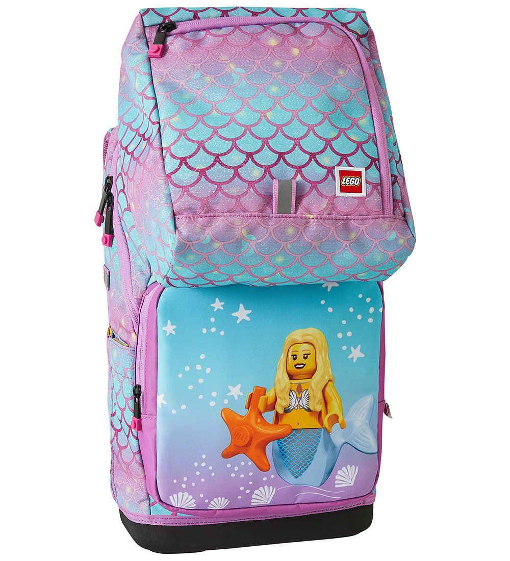 LEGO® Schulranzen m. Sporttasche - Optimo - Mermaid - LEGO® Tasker - One Size - Schulranzen von LEGO® Tasker