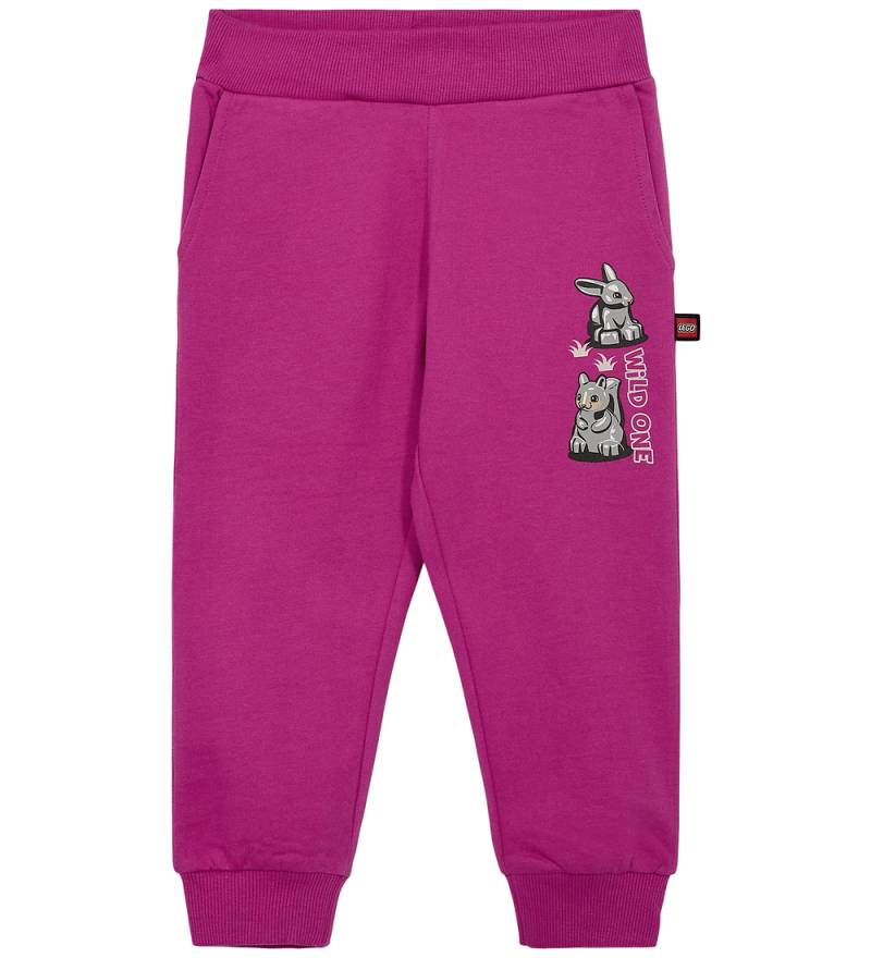 LEGO® DUPLO Jogginghosen - LWPani 700 - Pink m. Tier - LEGO® Wear - 2 Jahre (92) - Jogginghosen von LEGO® Wear