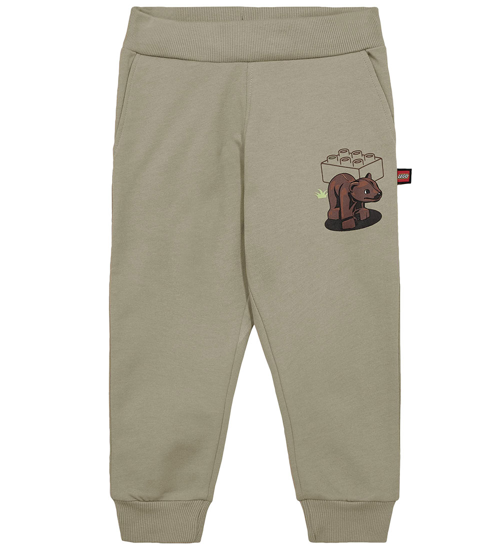 LEGO® DUPLO Jogginghosen - LwPani 700 - Beige m. Bär - LEGO® Wear - 3 Jahre (98) - Jogginghosen von LEGO® Wear