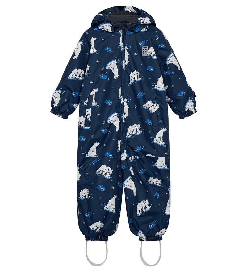 LEGO® DUPLO Schneeanzug - LWJeri 704 - Navy m. Print - LEGO® Wear - 3 Jahre (98) - Schneeanzüge von LEGO® Wear