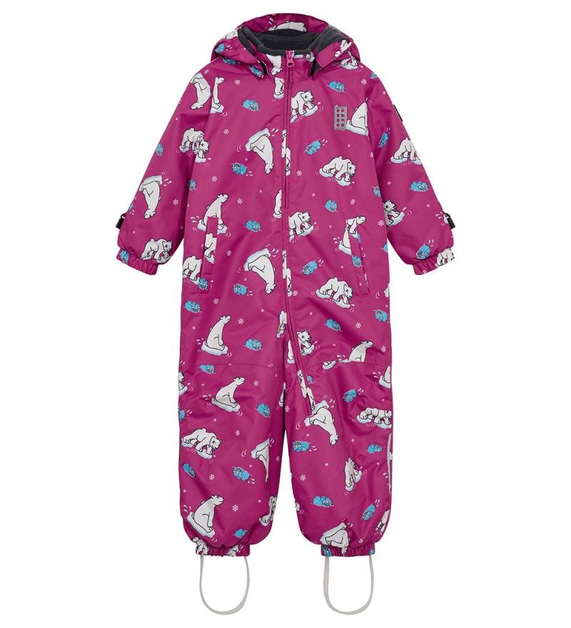 LEGO® DUPLO Schneeanzug - LWJeri 704 - Pink m. Print - LEGO® Wear - 1½ Jahre (86) - Schneeanzüge von LEGO® Wear