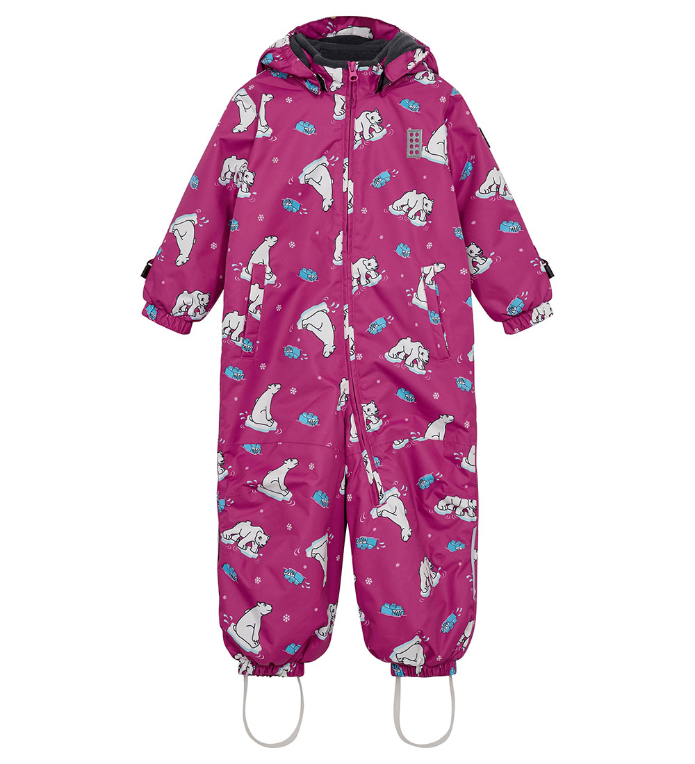 LEGO® DUPLO Schneeanzug - LWJeri 704 - Pink m. Print - LEGO® Wear - 3 Jahre (98) - Schneeanzüge von LEGO® Wear