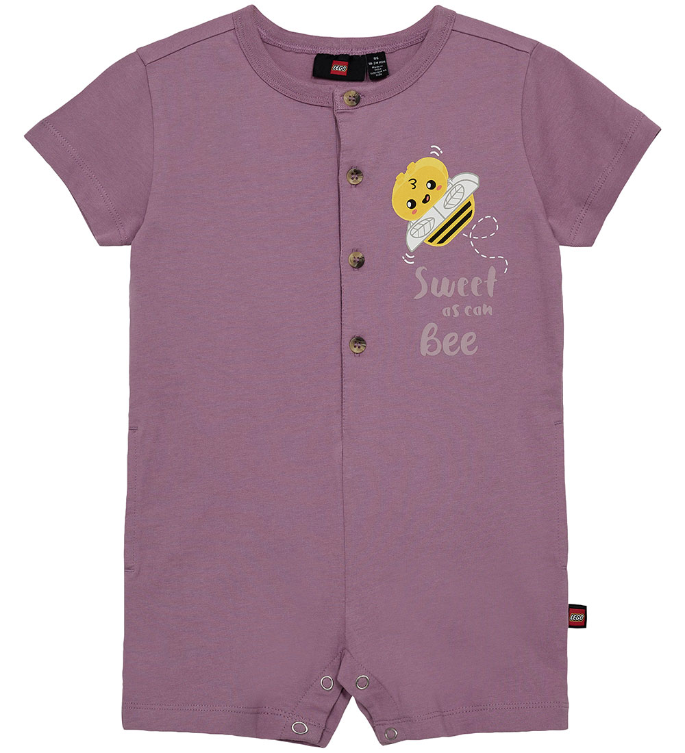 LEGO® DUPLO Sommerstrampler - LWPani - Light Purple - LEGO® Wear - 4 Jahre (104) - Sommerstrampler von LEGO® Wear