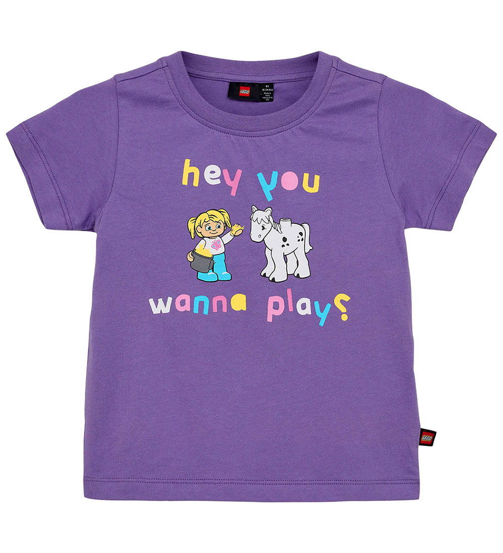LEGO® DUPLO T-Shirt - LWTay - Dark Purple - LEGO® Wear - 1 Jahr (80) - T-Shirts von LEGO® Wear