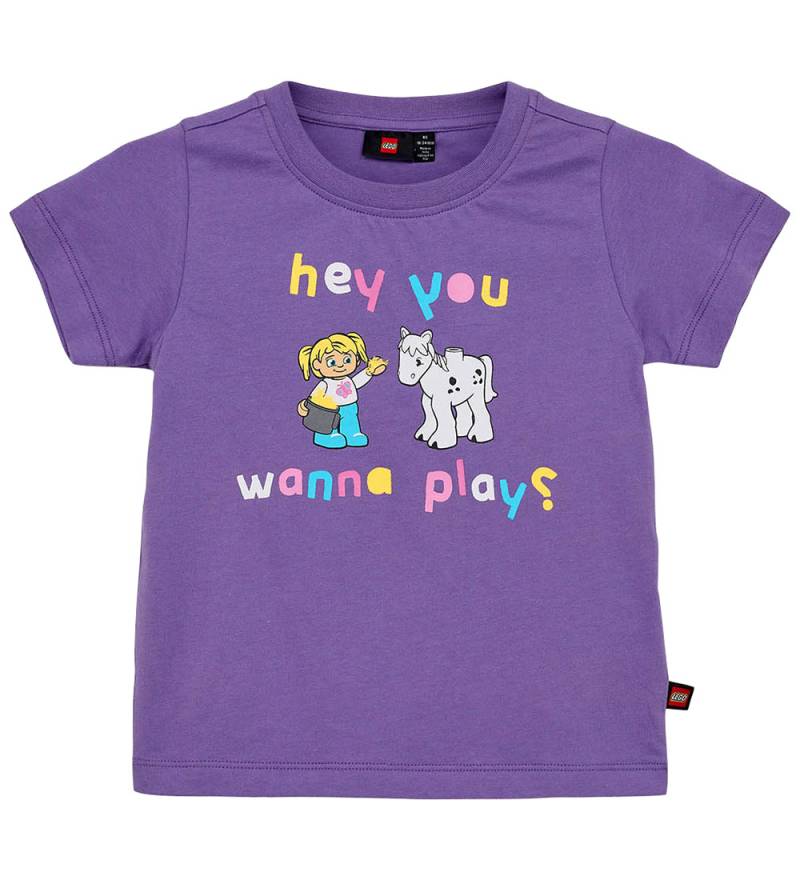 LEGO® DUPLO T-Shirt - LWTay - Dark Purple - LEGO® Wear - 1 Jahr (80) - T-Shirts von LEGO® Wear