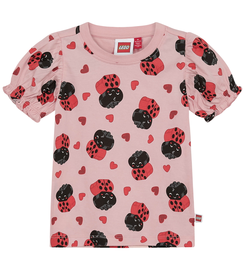 LEGO® DUPLO T-Shirt - LwTulip - Rosa m. Marienkäfer - LEGO® Wear - 2 Jahre (92) - T-Shirts von LEGO® Wear