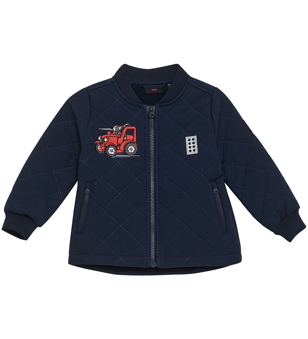 LEGO® DUPLO Thermojacke m. Fleece - LWJeri 200 - Dark Navy m. Tr - LEGO® Wear - 2 Jahre (92) - Thermokleidung von LEGO® Wear