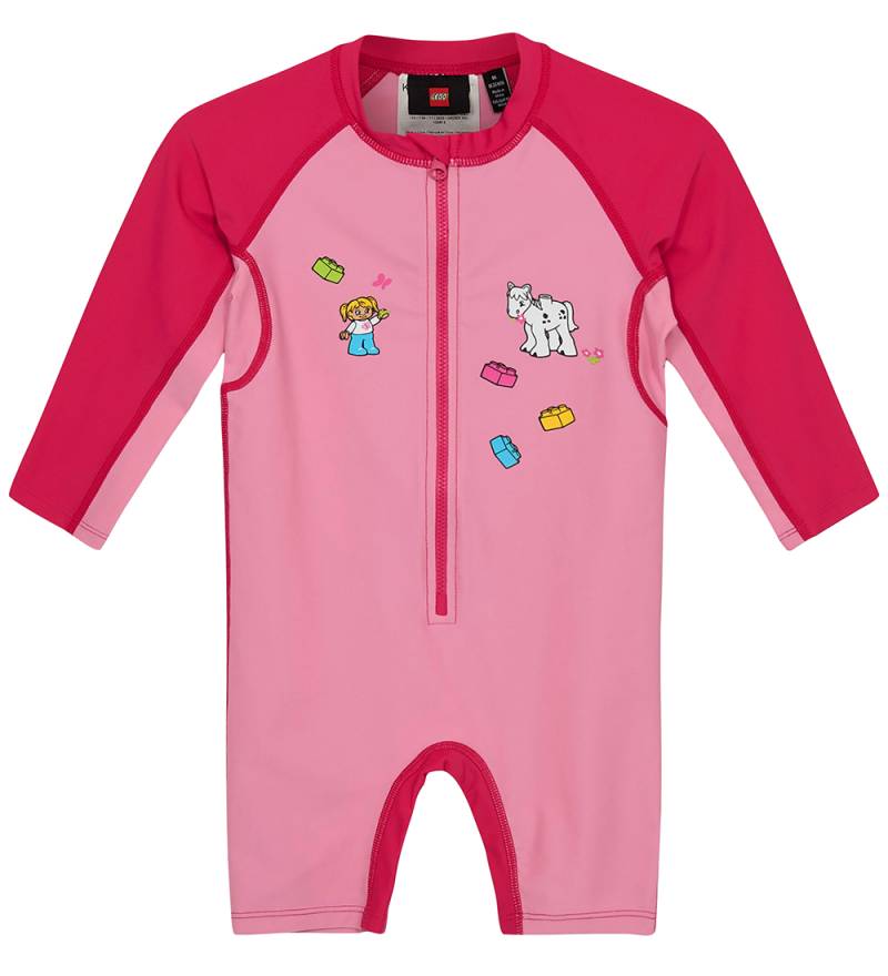 LEGO® Duplo Schwimmanzüg - LWAdour - UV40+ - Dark Pink - LEGO® Wear - 4 Jahre (104) - Bademode von LEGO® Wear