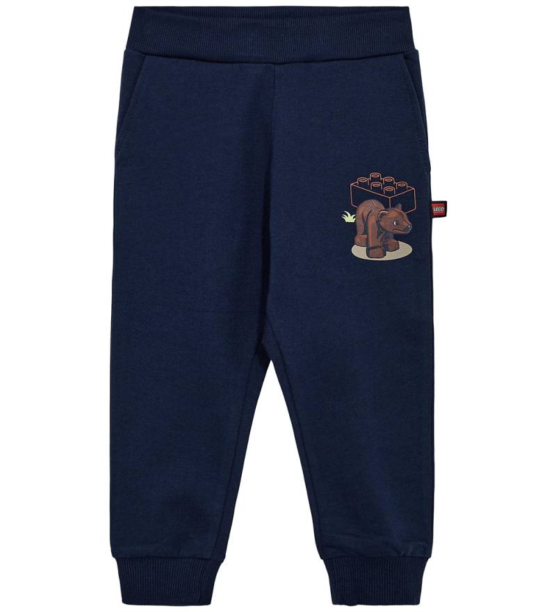 LEGO® Wear Duplo Jogginghosen - LwPani - Dunkelblau m. Bär - LEGO® Wear - 1 Jahr (80) - Jogginghosen von LEGO® Wear