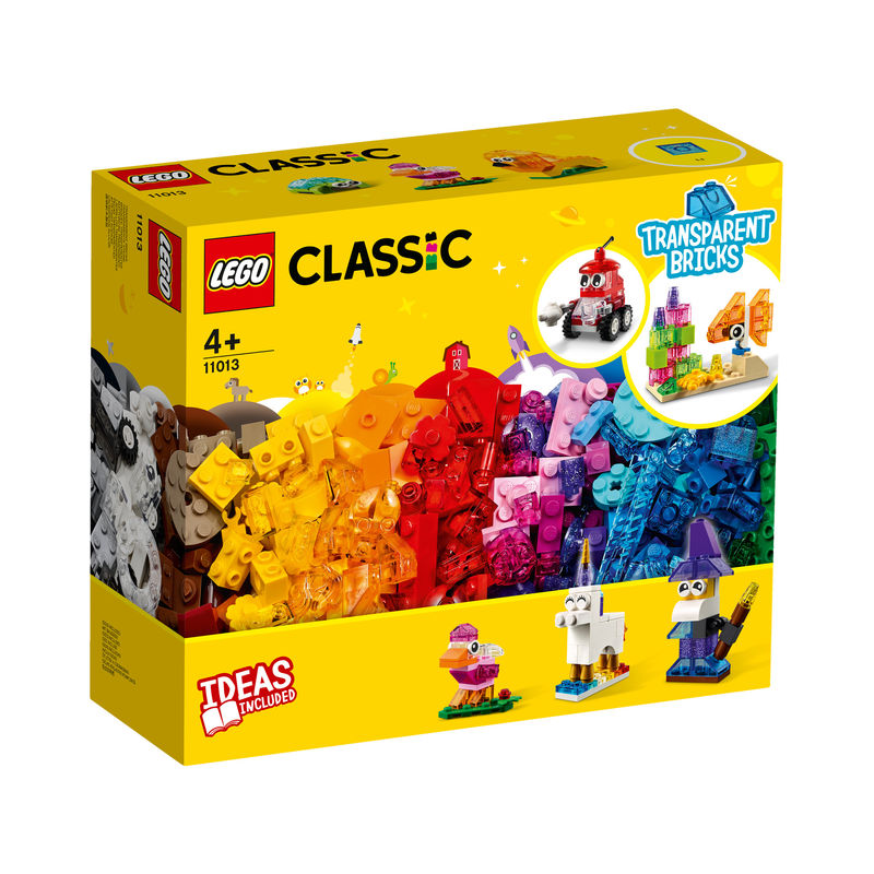 LEGO® 11013 Classic Kreativ-Bauset mit durchsichtigen Steinen von lego®