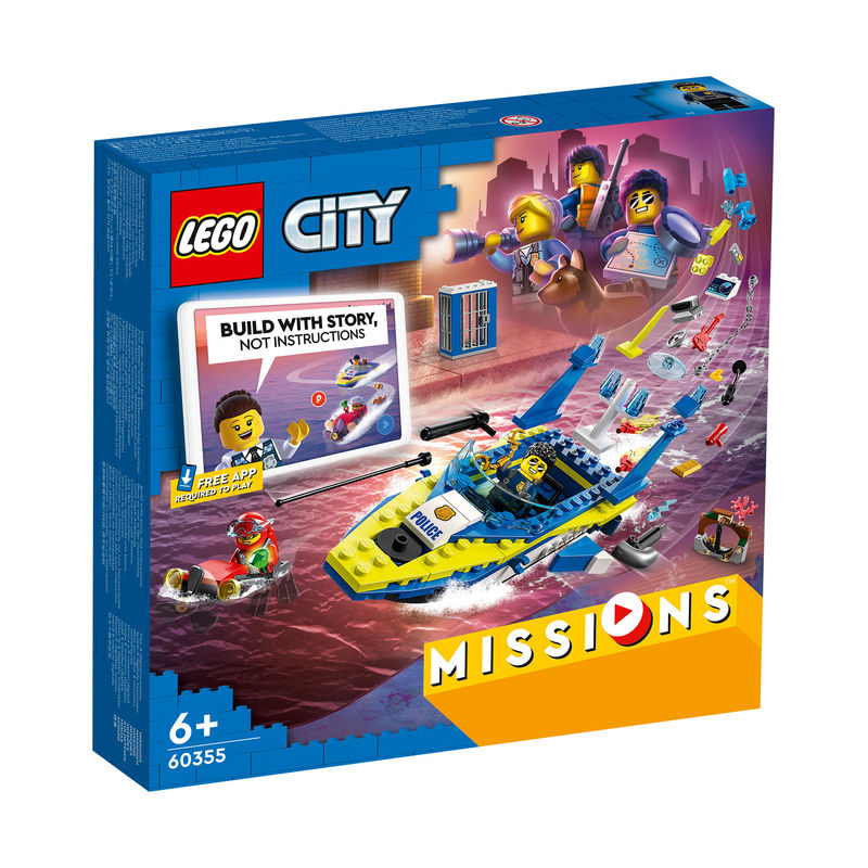 LEGO® City 60355 Detektivmissionen der Wasserpolizei PI von lego®