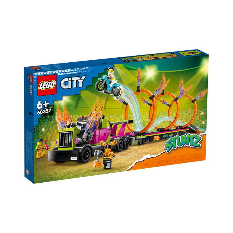 LEGO® City 60357 Stunttruck mit Feuerreifen-Challenge von LEGO® City