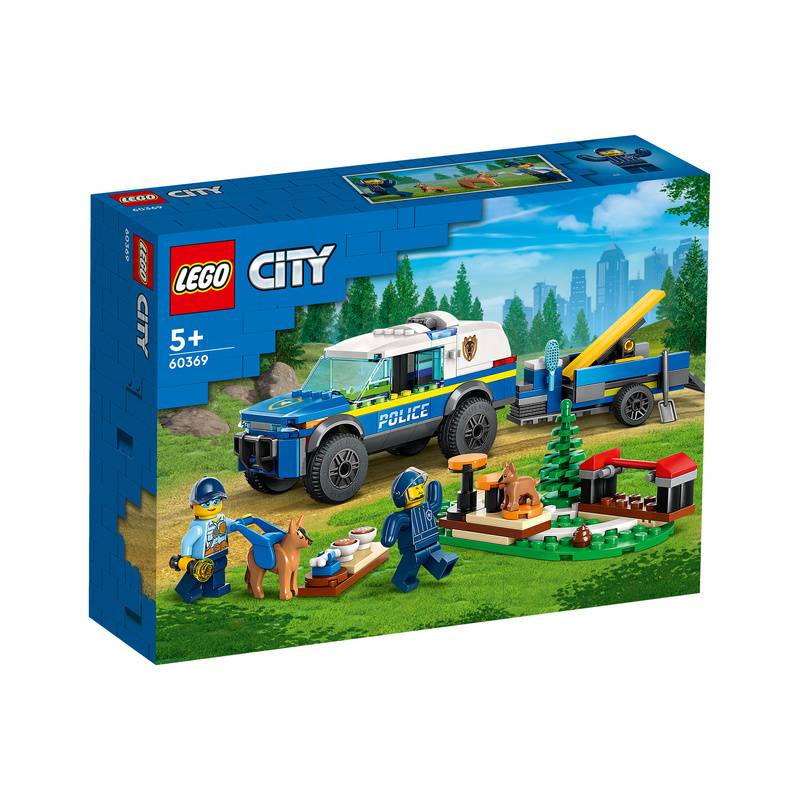 LEGO® City 60369 Mobiles Polizeihunde-Training von LEGO® City