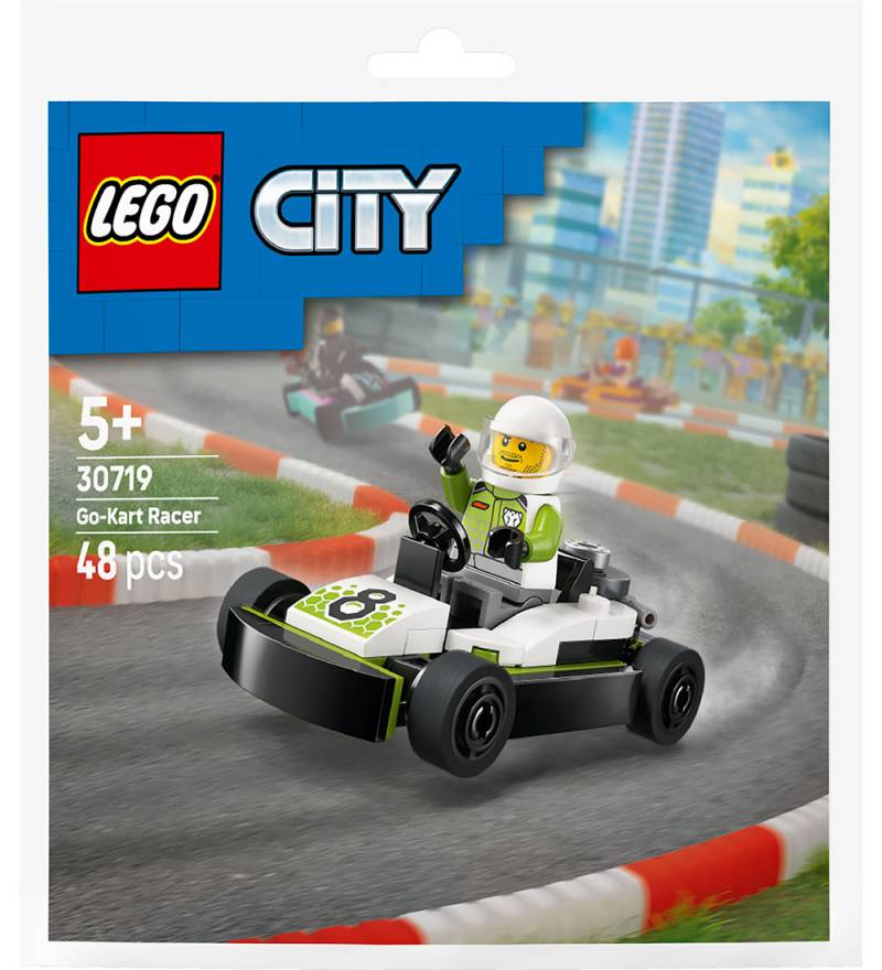 LEGO® City - Go-Kart-Rennwagen 30719 - 48 Teile - LEGO® - One Size - Klötze von LEGO®