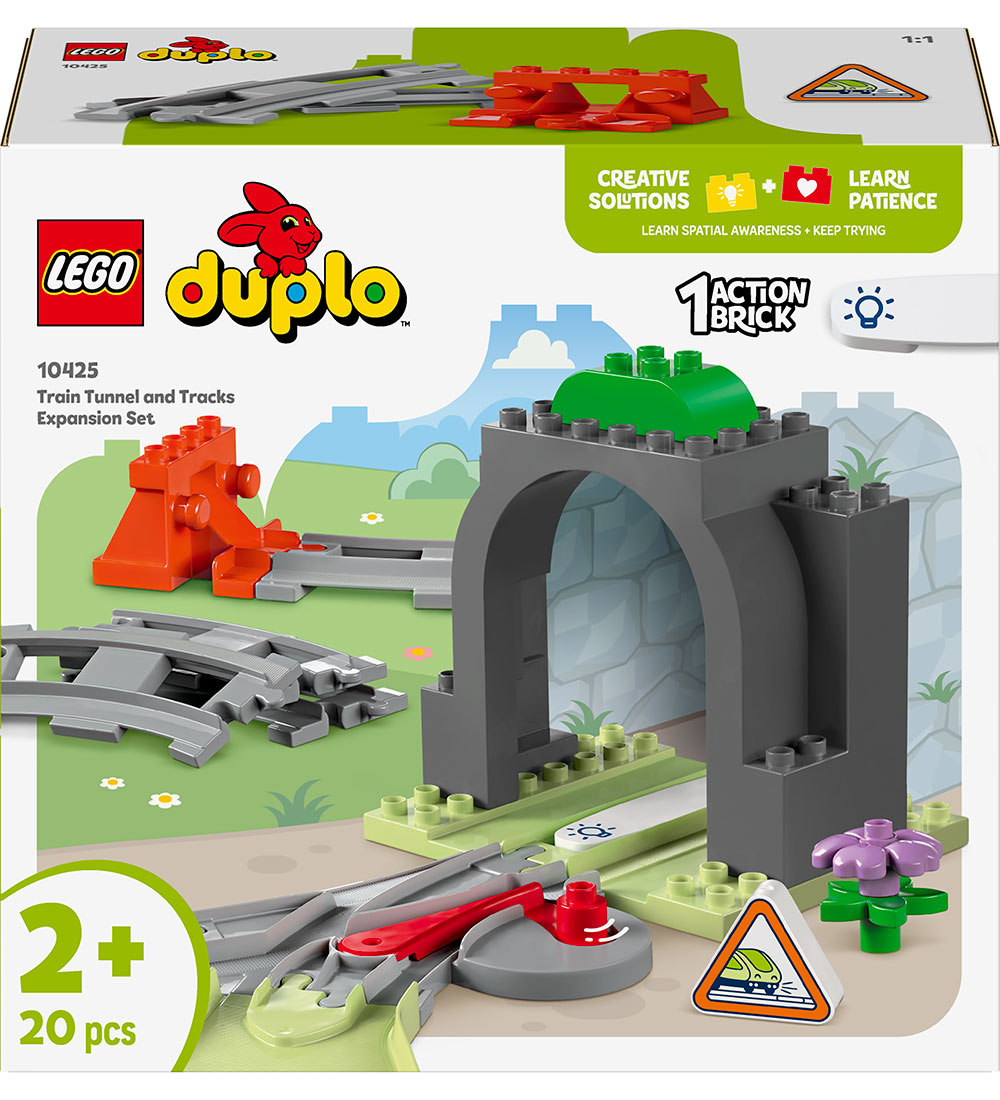 LEGO® DUPLO - Eisenbahntunnel- und Gleiserweiterungsset 10425 -  - LEGO® - One Size - Klötze von LEGO®