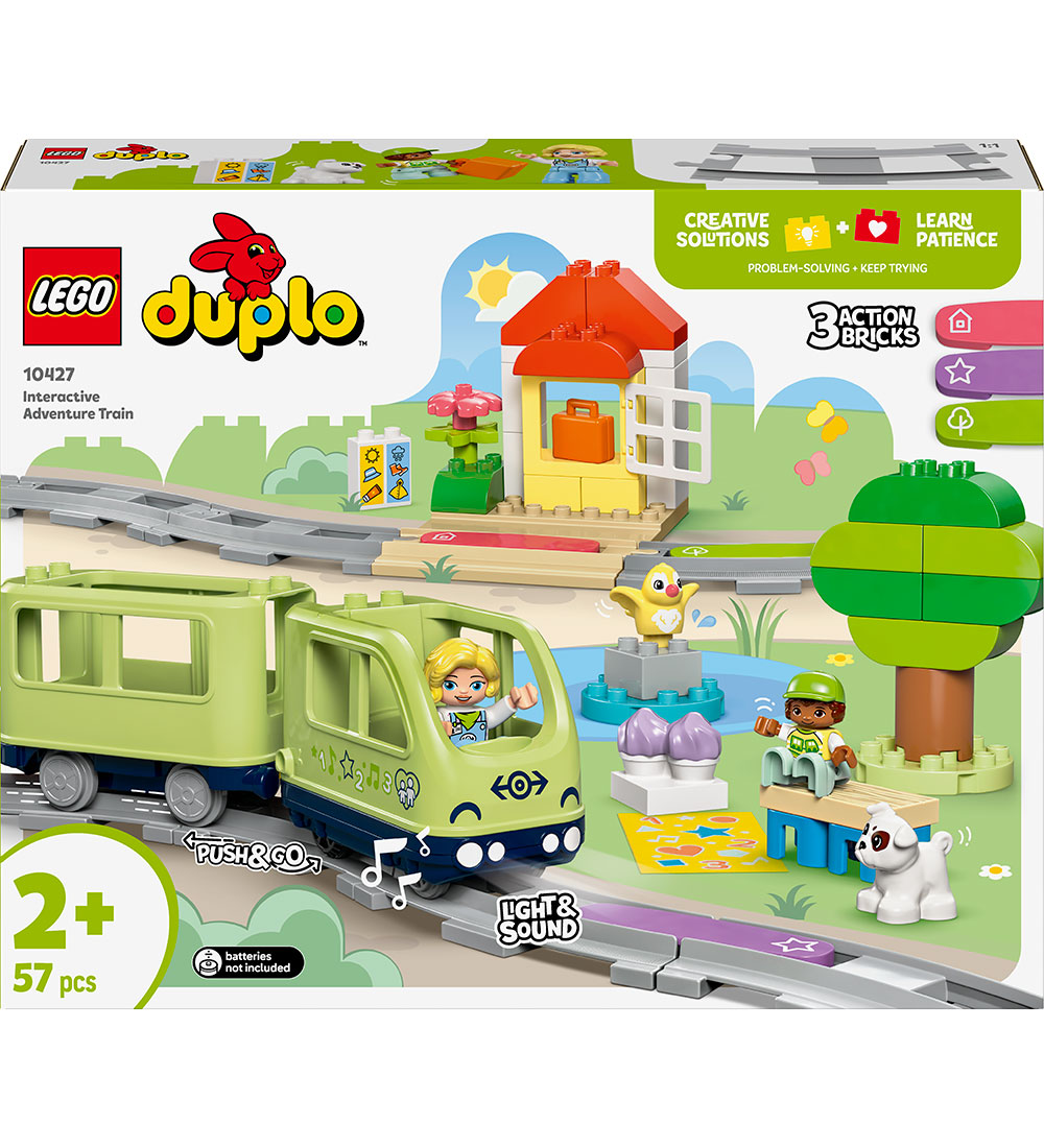 LEGO® DUPLO - Interaktive Abenteuer-Eisenbahn 10427 - 57 Teile - LEGO® - One Size - Klötze von LEGO®