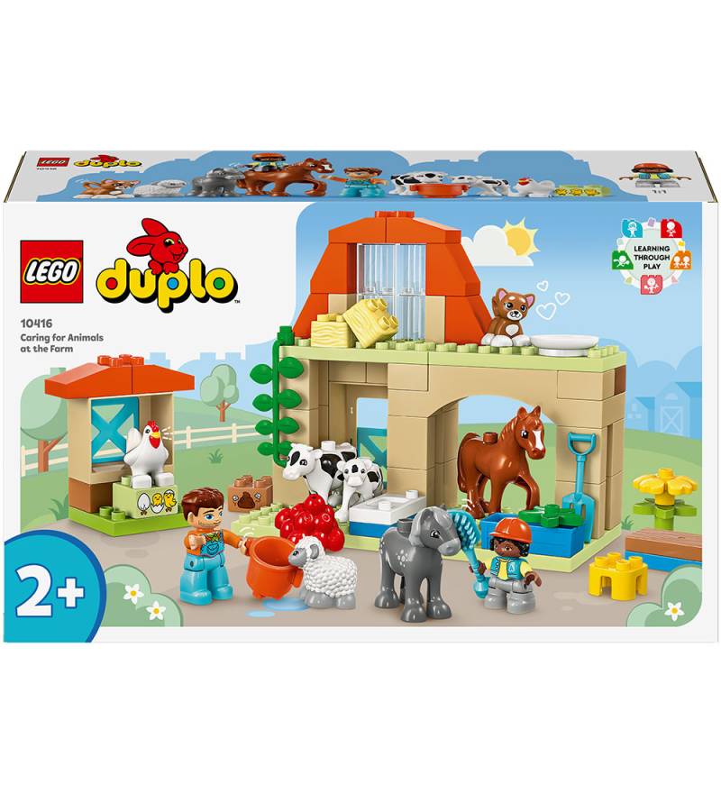 LEGO® DUPLO - Tierpflege auf dem Bauernhof 10416 - 74 Teile - LEGO® - One Size - Klötze von LEGO®