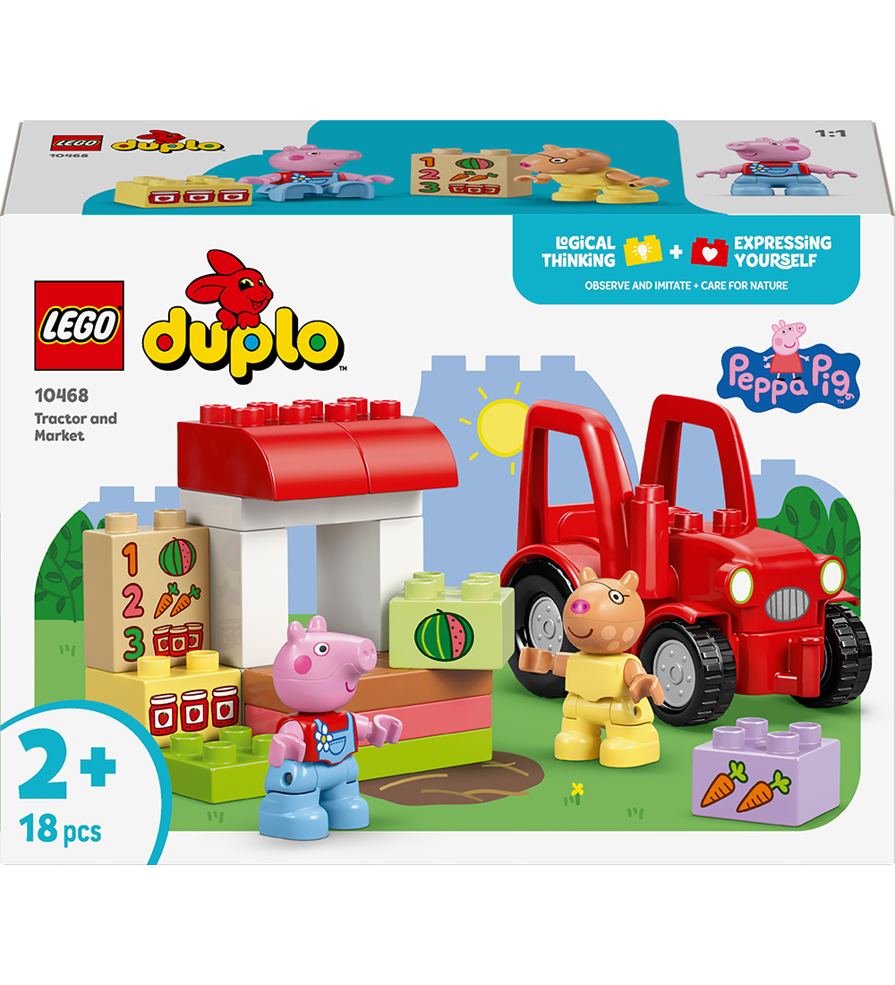 LEGO® DUPLO - Traktor Und Markt 10468 - 18 Teile - LEGO® - One Size - Klötze von LEGO®
