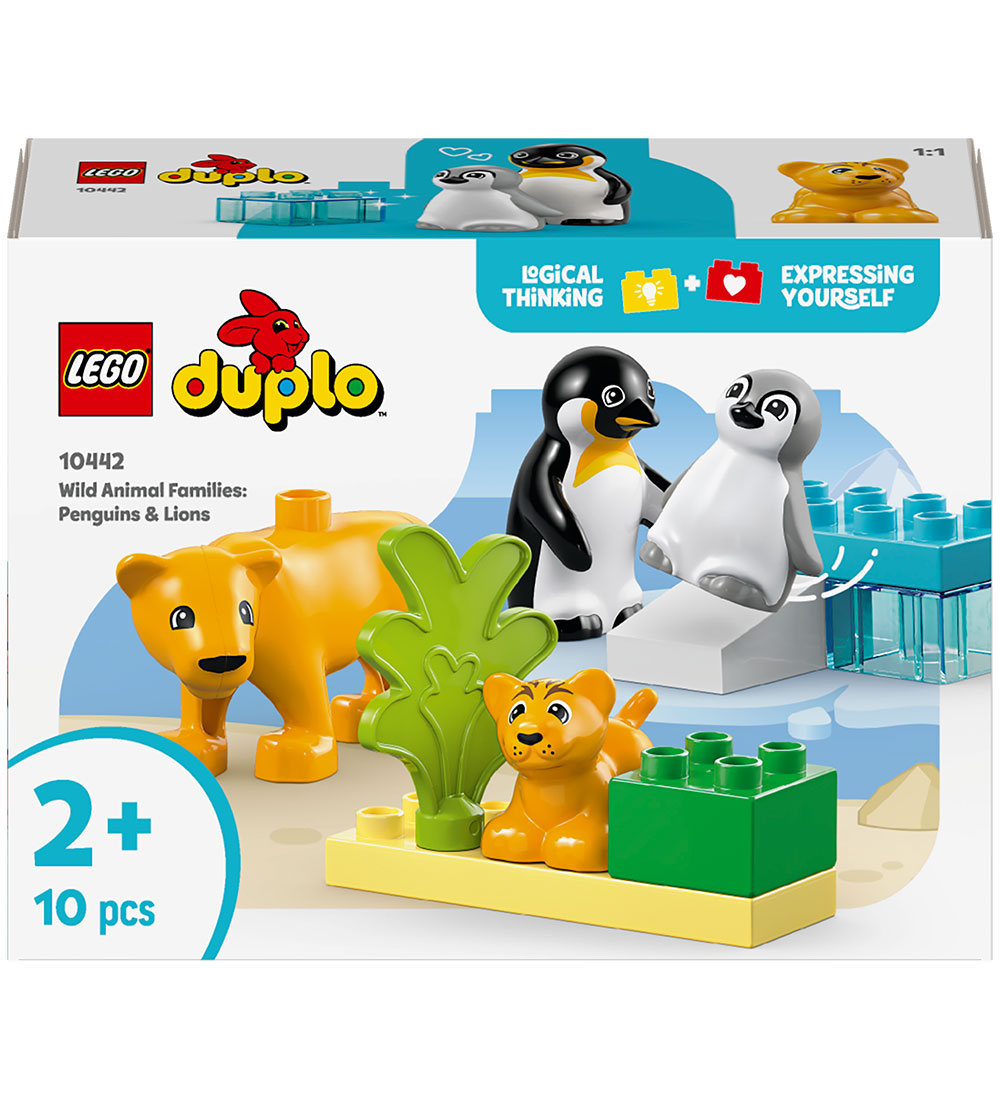 LEGO® DUPLO - Wildtier-Familien: Pinguine und Löwen 10442 - 10 - LEGO® - One Size - Klötze von LEGO®