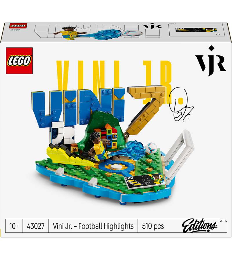 LEGO® Editionen - Vini Jr. - Fußball-Highlights 43027 - 510 Teil - LEGO® - One Size - Klötze von LEGO®