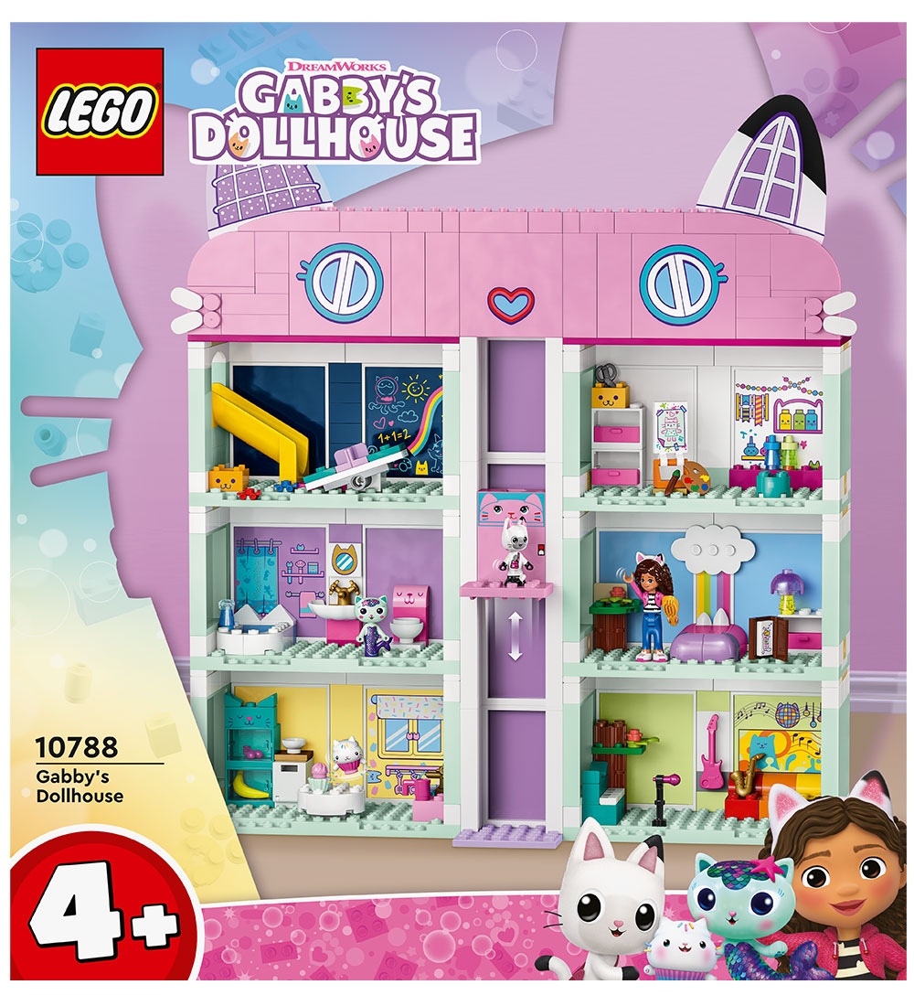LEGO® Gabby's Dollhouse - Gabbys Puppenhaus 10788 - 498 Teile - LEGO® - One Size - Puppenhauser von LEGO®