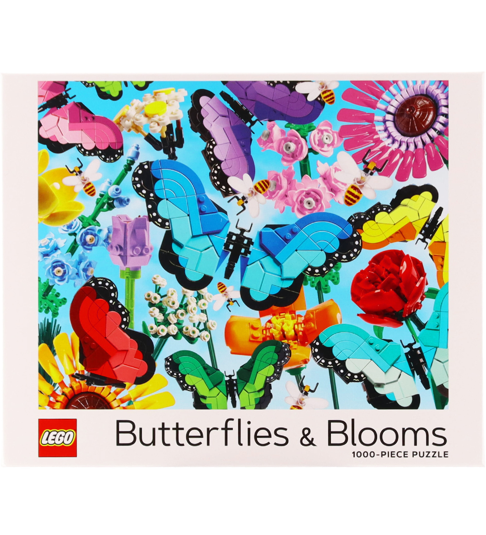 LEGO® Puzzlespiel - 1000 Teile - Fliegen & Blüten - LEGO® - One Size - Puzzlespiele von LEGO®
