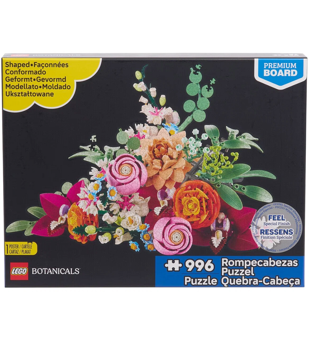 LEGO® Puzzlespiel - LEGO Pink Bouquet Puzzle - 996 Teile - LEGO® - One Size - Puzzlespiele von LEGO®