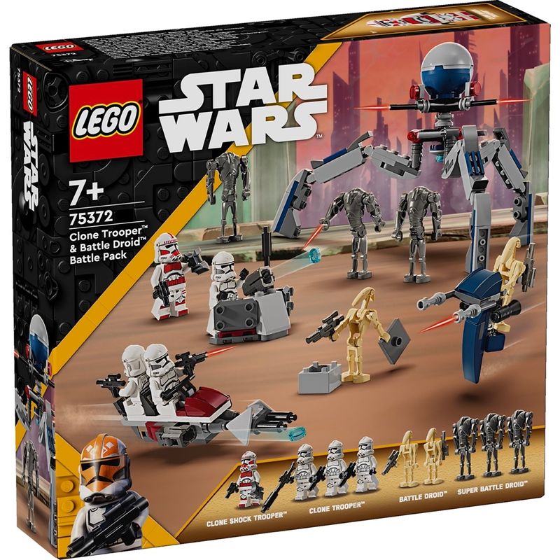 LEGO® Star Wars™ 75372 CLONE TROOPER™ & BATTLE DROID™ BATTLE PACK von lego®