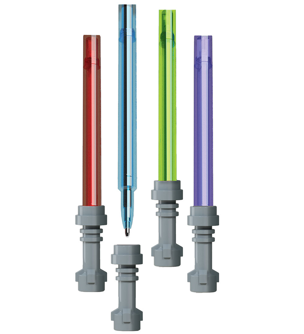 LEGO® Star Wars - Lichtschwert-Gelstift - 4er-Pack - LEGO® - One Size - Bleistifte von LEGO®