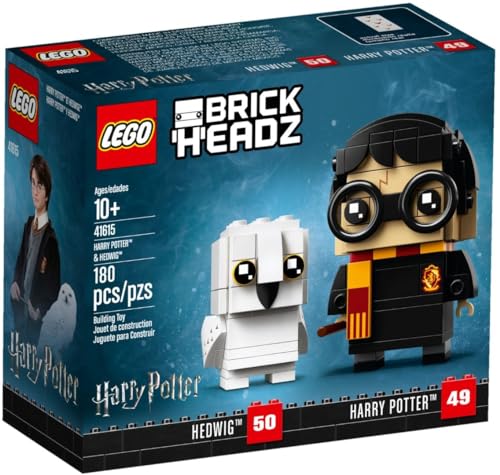LEGO BrickHeadz Harry Potter und Hedwig 41615 Beliebtes Kinderspielzeug von LEGO