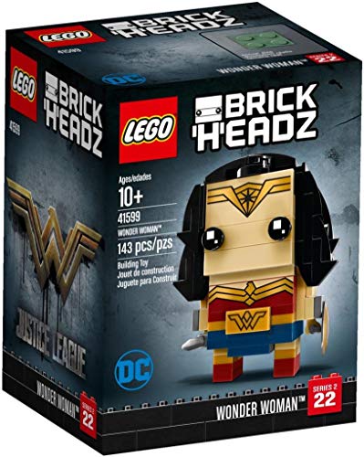 LEGO Brickheadz 41599 "Wonder Woman" Konstruktionsspielzeug, bunt von LEGO Brickheadz