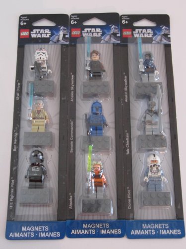 Lego Star Wars 3er Magnete Set Ahsoka, Senate Commando, Anakin Skywalker | verklebt Lego Star Wars 3er Magnete Set Ahsoka, Senate Commando, Anakin Skywalker | verklebt von LEGO STAR WARS
