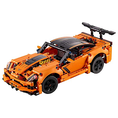 LEGO 42093 Technic Chevrolet Corvette ZR1 Rennwagen oder Hot Road, 2-in-1 Modellauto, Rennwagen-Kollektion[Exklusiv bei Amazon] von LEGO TECHNIC