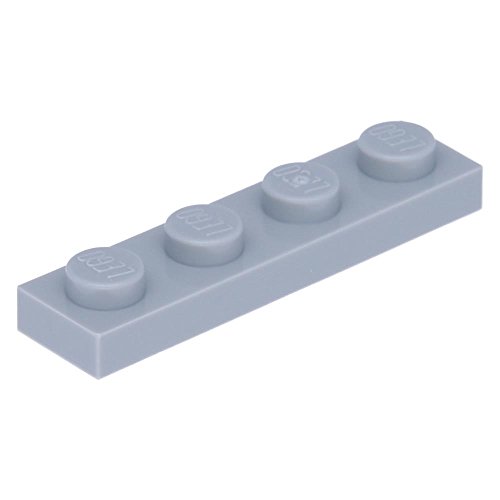10 x LEGO® Platte 1 x 4 Hellgrau (neu) von LEGO