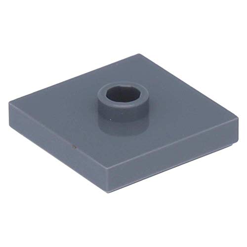 100 x LEGO® Platte, Modifiziert 2 x 2 mit Einkerbung und 1 Dunkelgrau von LEGO