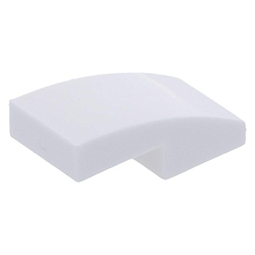LEGO 100x 11477 Schräg gebogen 2x1 | Weiss von LEGO