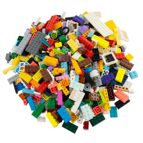 2 kg Lego Classic Basic City Bausteine - Ca. 1500 Stück - Bunt Gemischt mit vielen Sonderteilen - Ideal für Kreative Bauprojekte und Spielspaß von LEGO