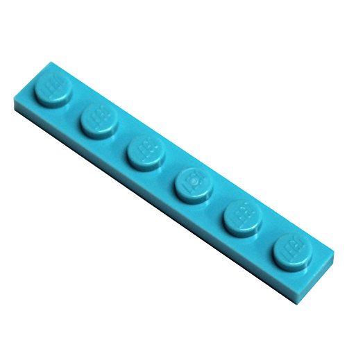 LEGO 20 Teller 1 x 6 Medium Azurblau von LEGO