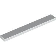 20 Stück LEGO "Fliese 1x8 Noppen" in WEISS. von LEGO