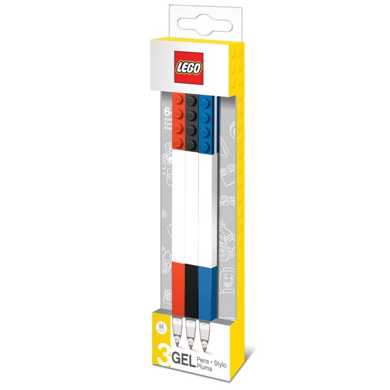 3er-Pack Gelschreiber von LEGO