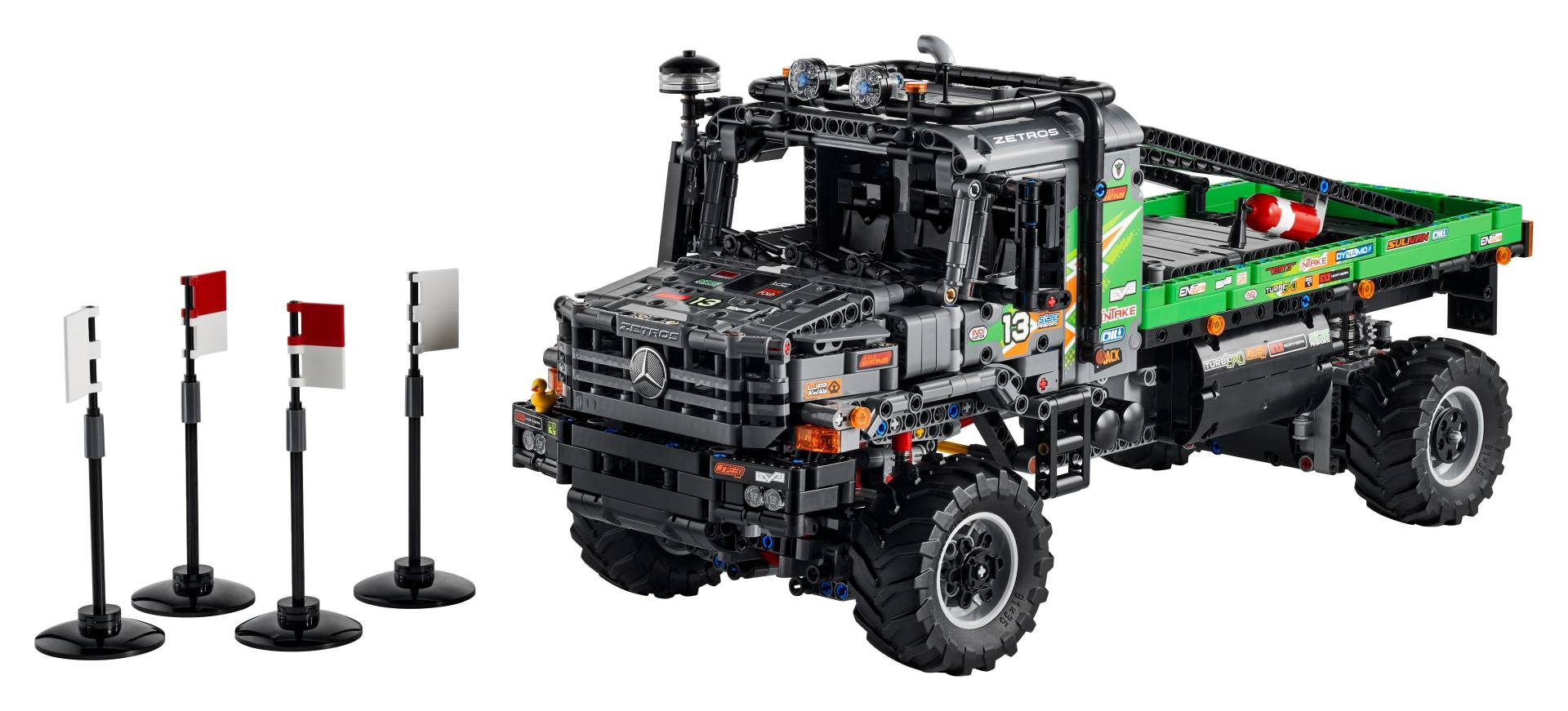 4x4 Mercedes-Benz Zetros Offroad-Truck von LEGO