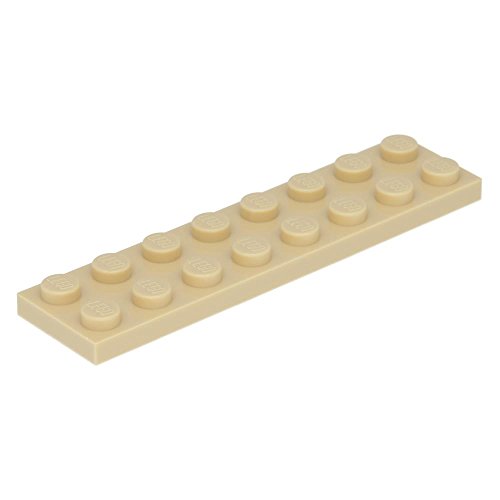 5 x LEGO® Platte 2 x 8 Beige von LEGO