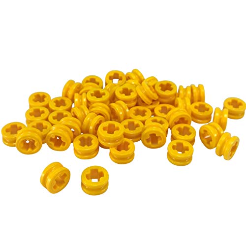 50 Stück LEGO TECHNIC "Stopper klein" in Gelb. von LEGO