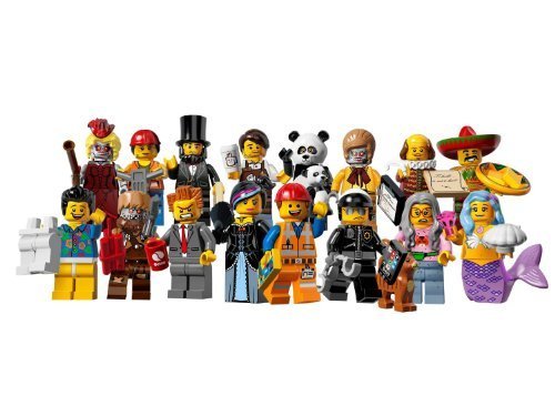 71004 LEGO Minifigures Series 12 The LEGO Movie - Complete Set of 16 by LEGO TOY (English Manual) von LEGO