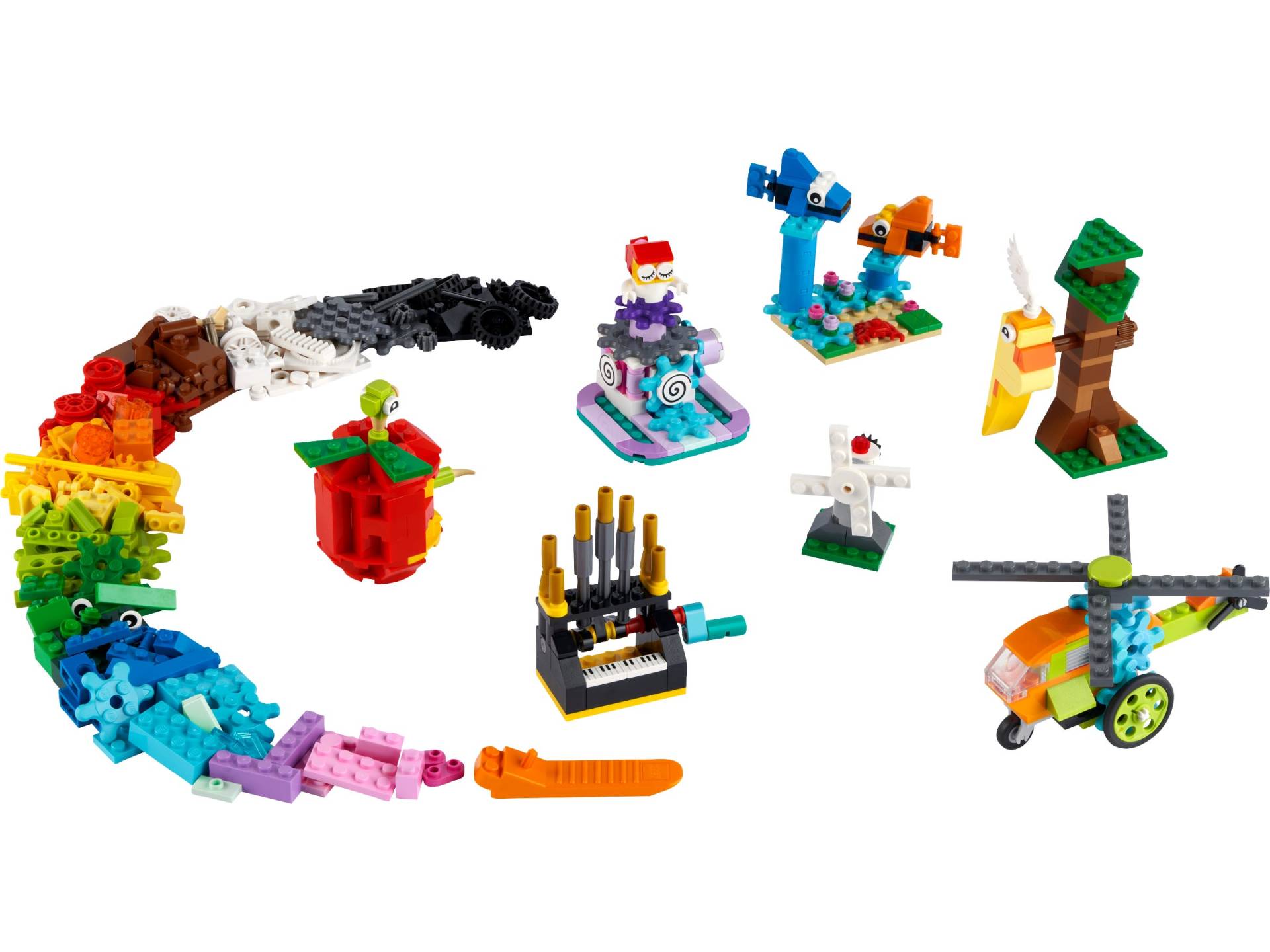 Bausteine und Funktionen von LEGO