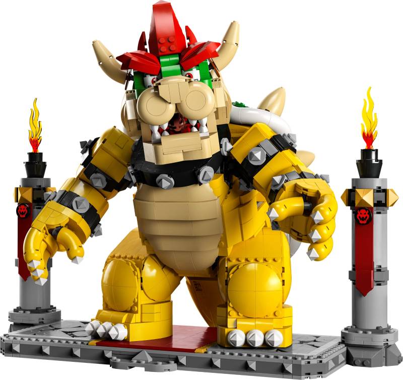 Der mächtige Bowser von LEGO